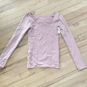 aeropostale mauve pink shirt size small